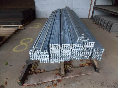 Con Quip masonry products bar stock, splicers, anchors, wire mesh, flashing, roll and sheet mesh.